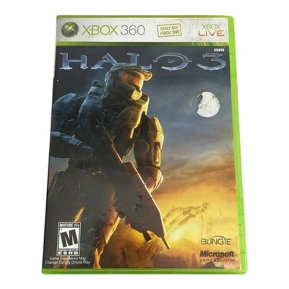 Halo 3 Xbox 360 Bungie Microsoft Complete CIB Disc VG Box G+ Condition